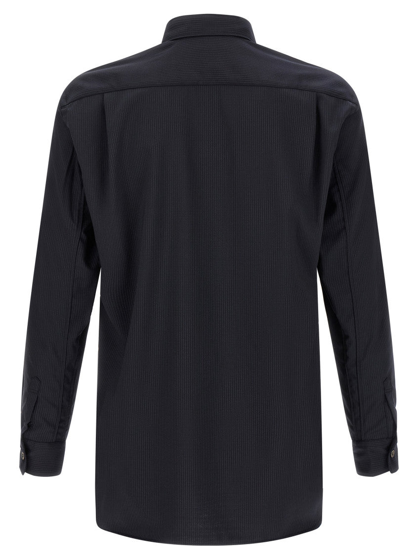 Dark Navy Stripes Shirt 2