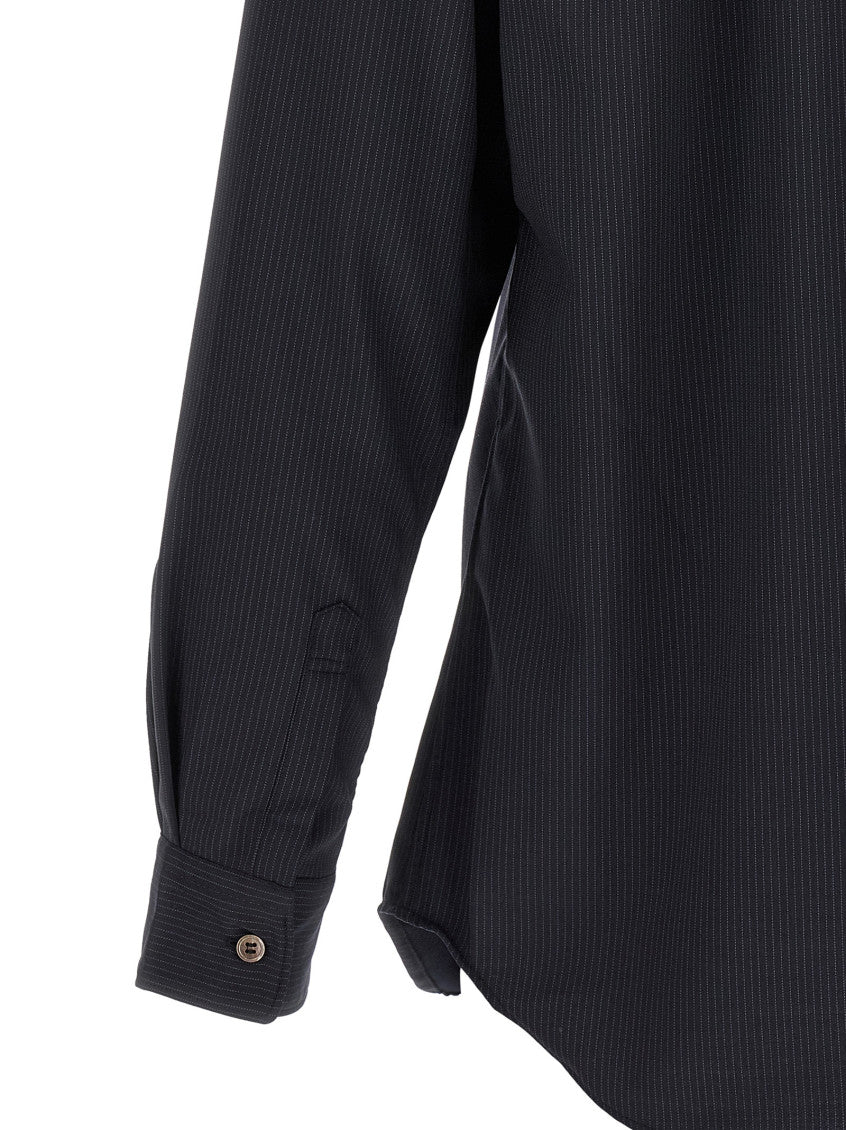Dark Navy Stripes Shirt 4