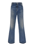 Blue Mid Rise Jeans 1