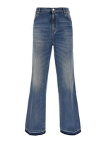 Blue Mid Rise Jeans 1