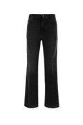 Black Mid Rise Jeans 1