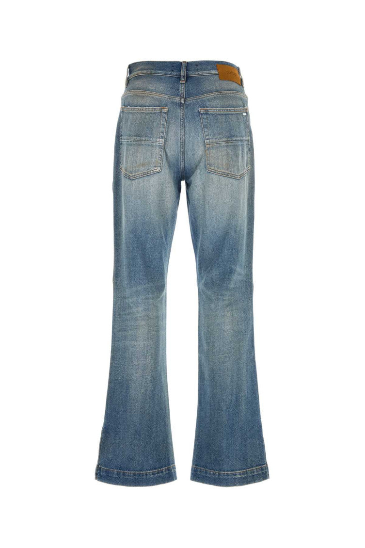 Light Blue Flared Jeans 2