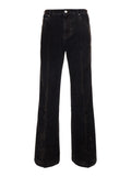 Dark Brown Bootcut Jeans 1