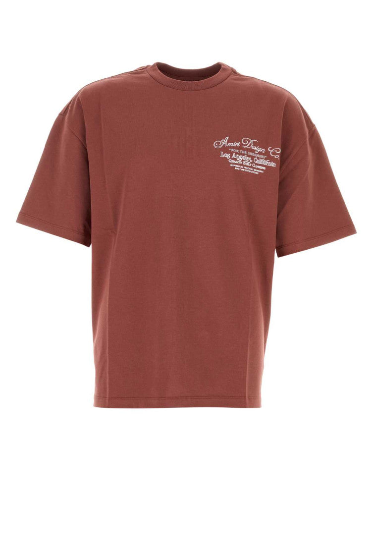 Red Crew Neck T-Shirt 1