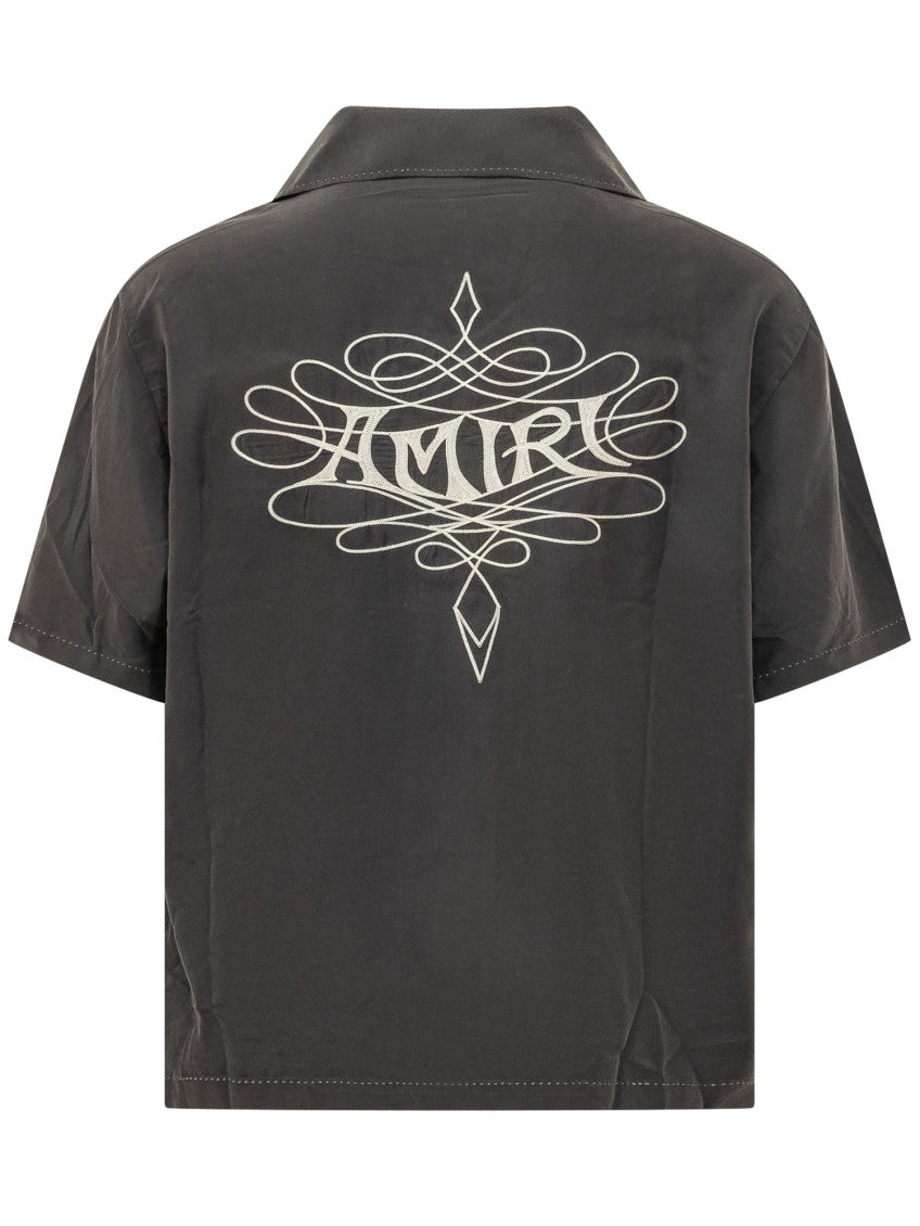 Black Relaxed Logo Shirt 2