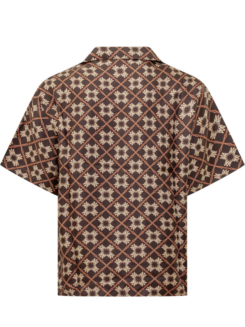 Brown Relaxed Printed Shirt 2