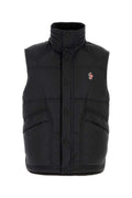 Black Sleeveless Down Jacket 1