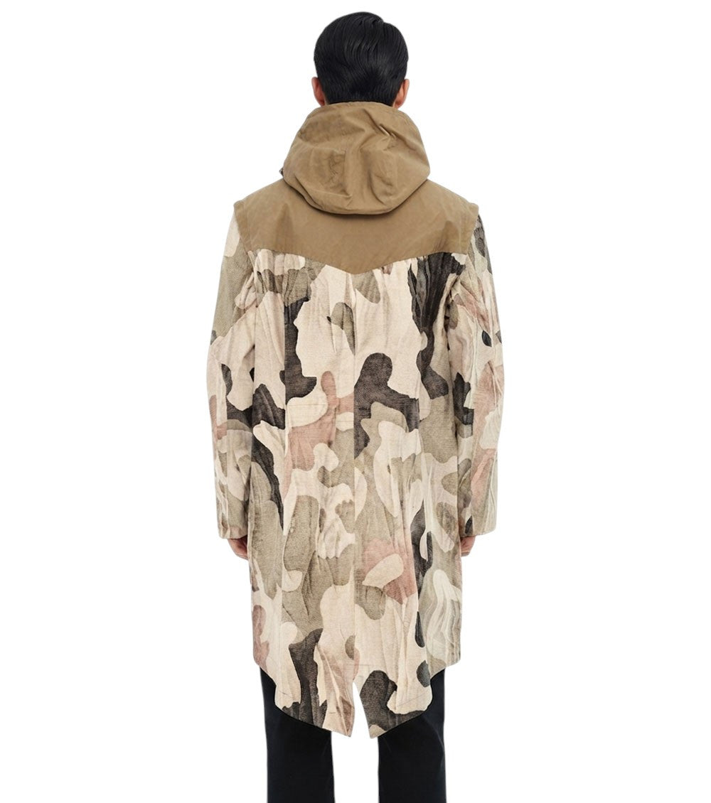 Multicolor Hood Parka Jacket 2
