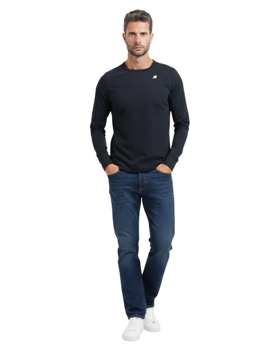 Black Full Sleeves T-Shirt 1