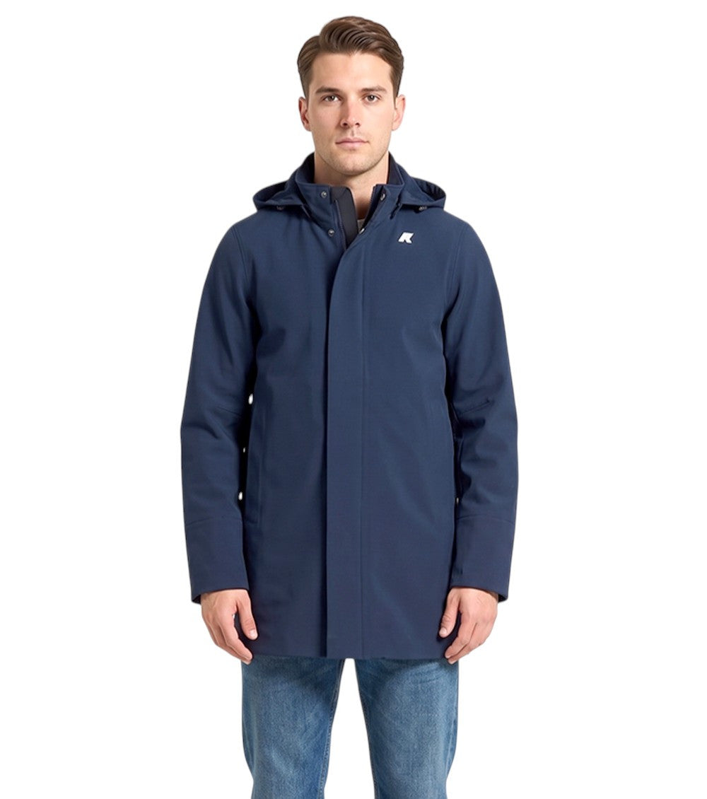 Blue Regular Hood Jacket 1