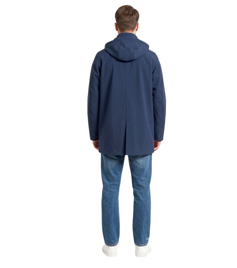 Blue Regular Hood Jacket 2