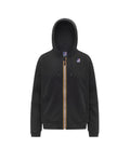 Black Zip Up Logo Hoodie 1
