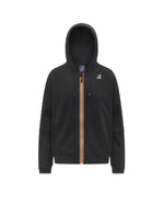 Black Zip Up Logo Hoodie 1