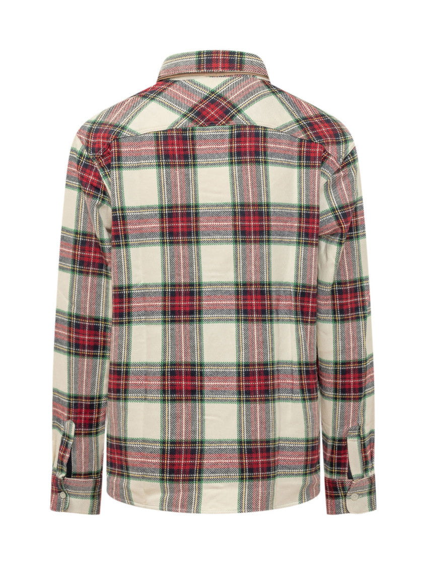 Multicolor Regular Plaid Shirt 2