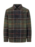 Green Regular Plaid Overshirt 1