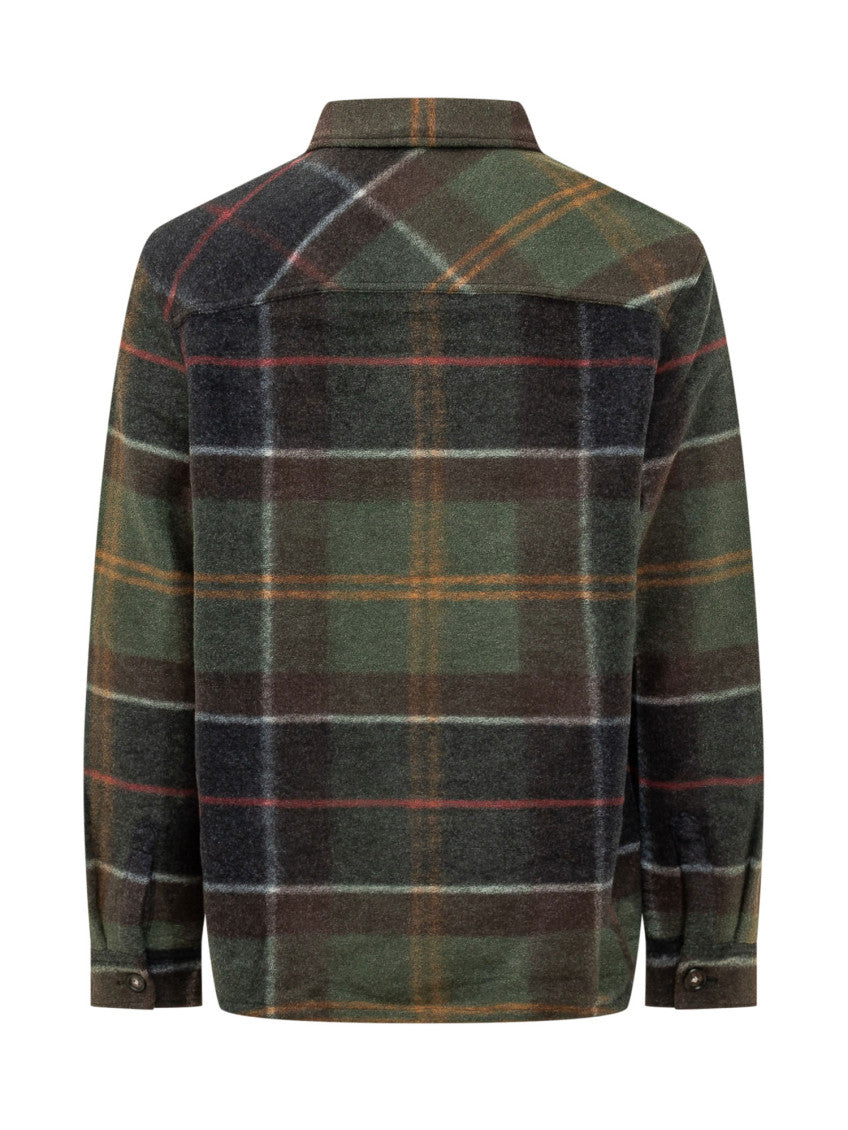 Green Regular Plaid Overshirt 2