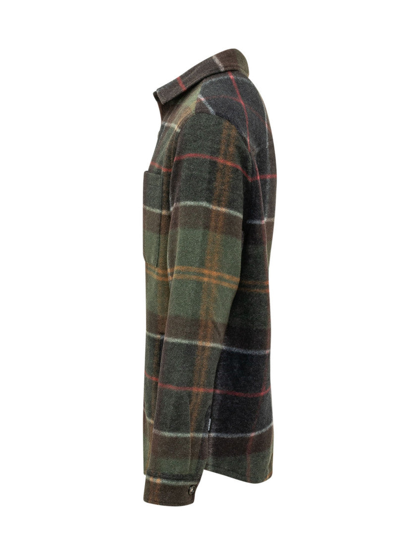 Green Regular Plaid Overshirt 3