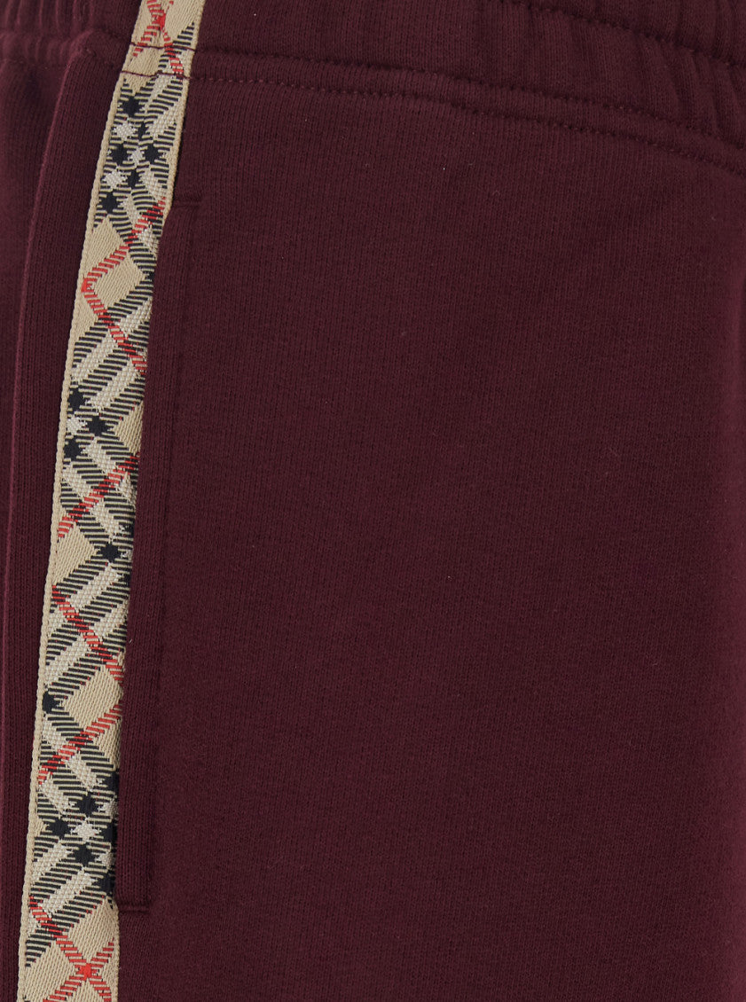 Maroon Relaxed Drawstring Pants 3