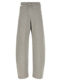Grey Relaxed Drawstring Pants 1