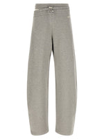 Grey Relaxed Drawstring Pants 1