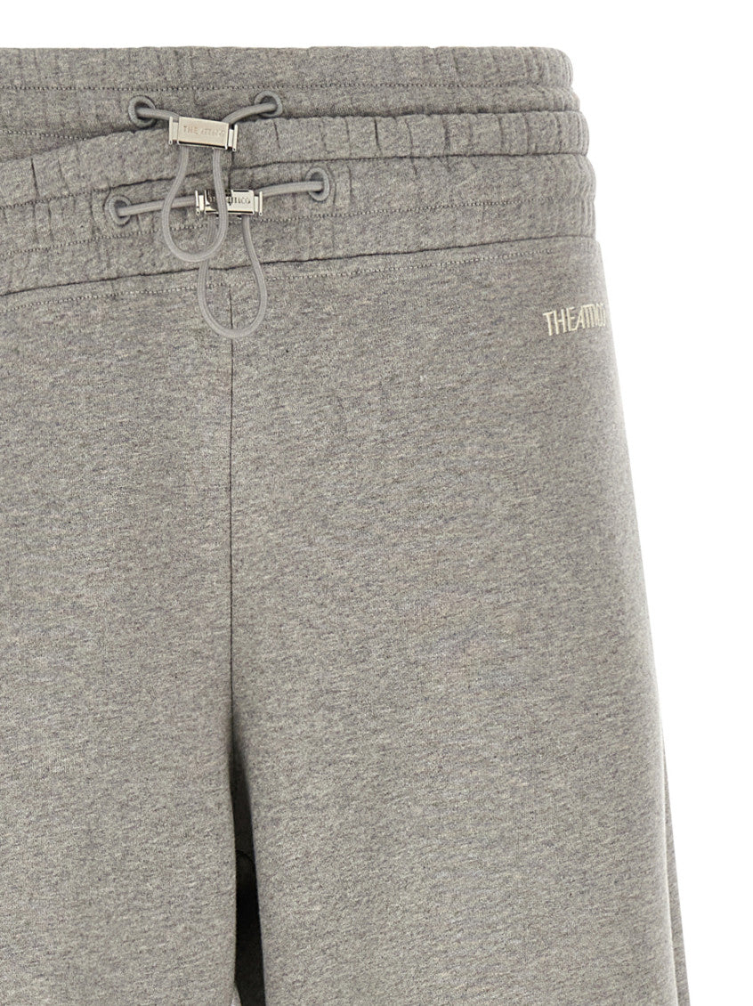Grey Relaxed Drawstring Pants 3