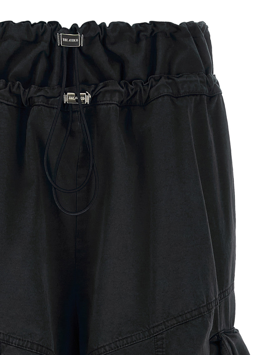 Black Oversized Cargos Pants 3