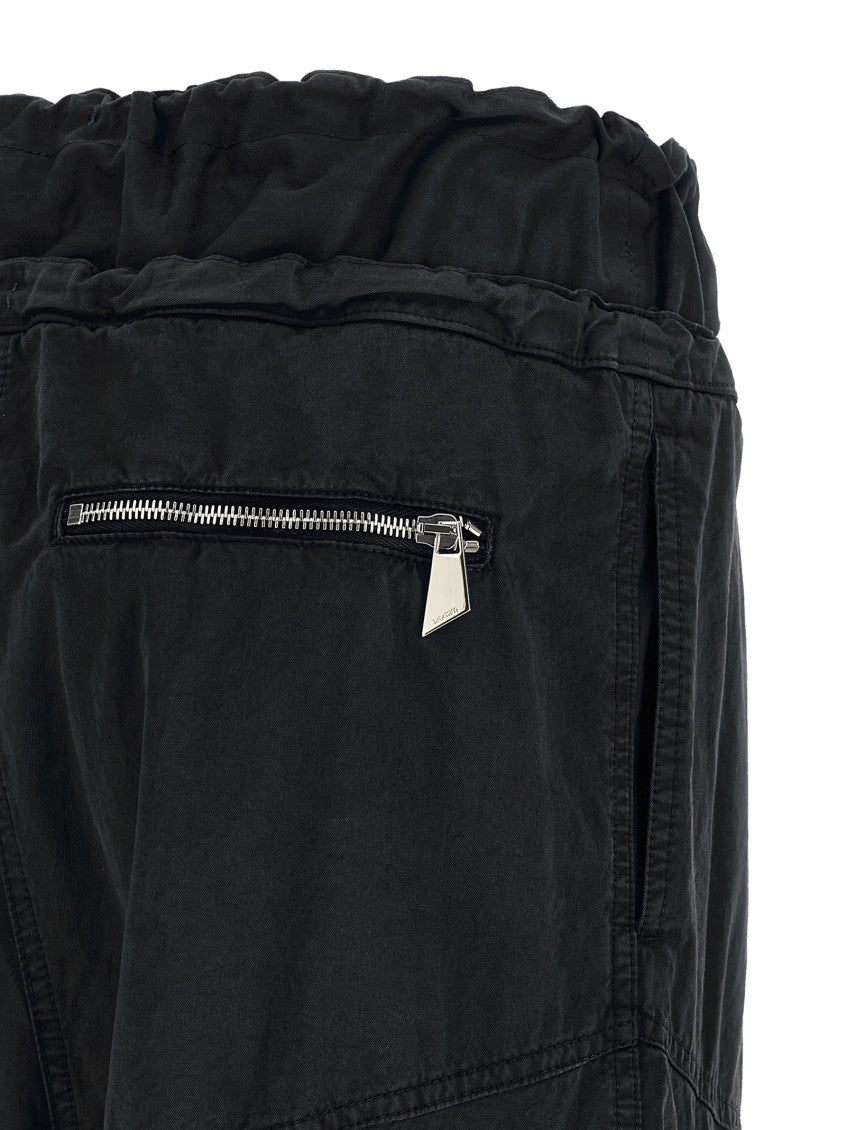 Black Oversized Cargos Pants 4