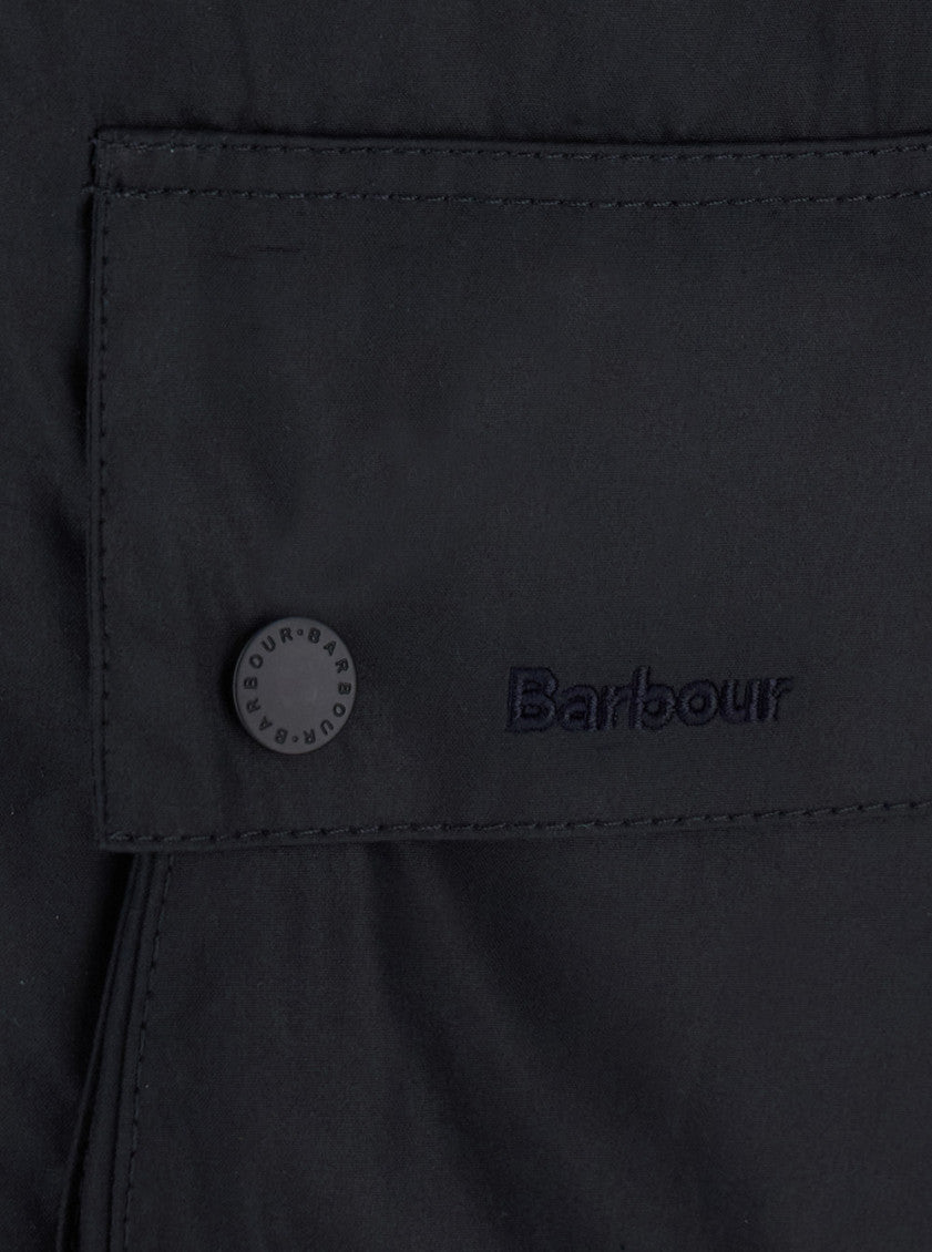 Navy Blue Waxed Jacket 3