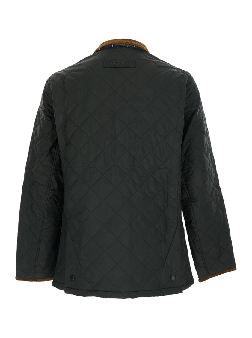 Sage Green Quilted Jacket 2