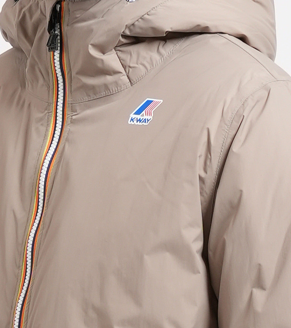 Beige Logo Hood Jacket 3