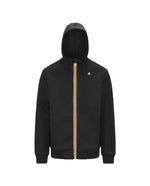 Black Zip Up Logo Hoodie 1