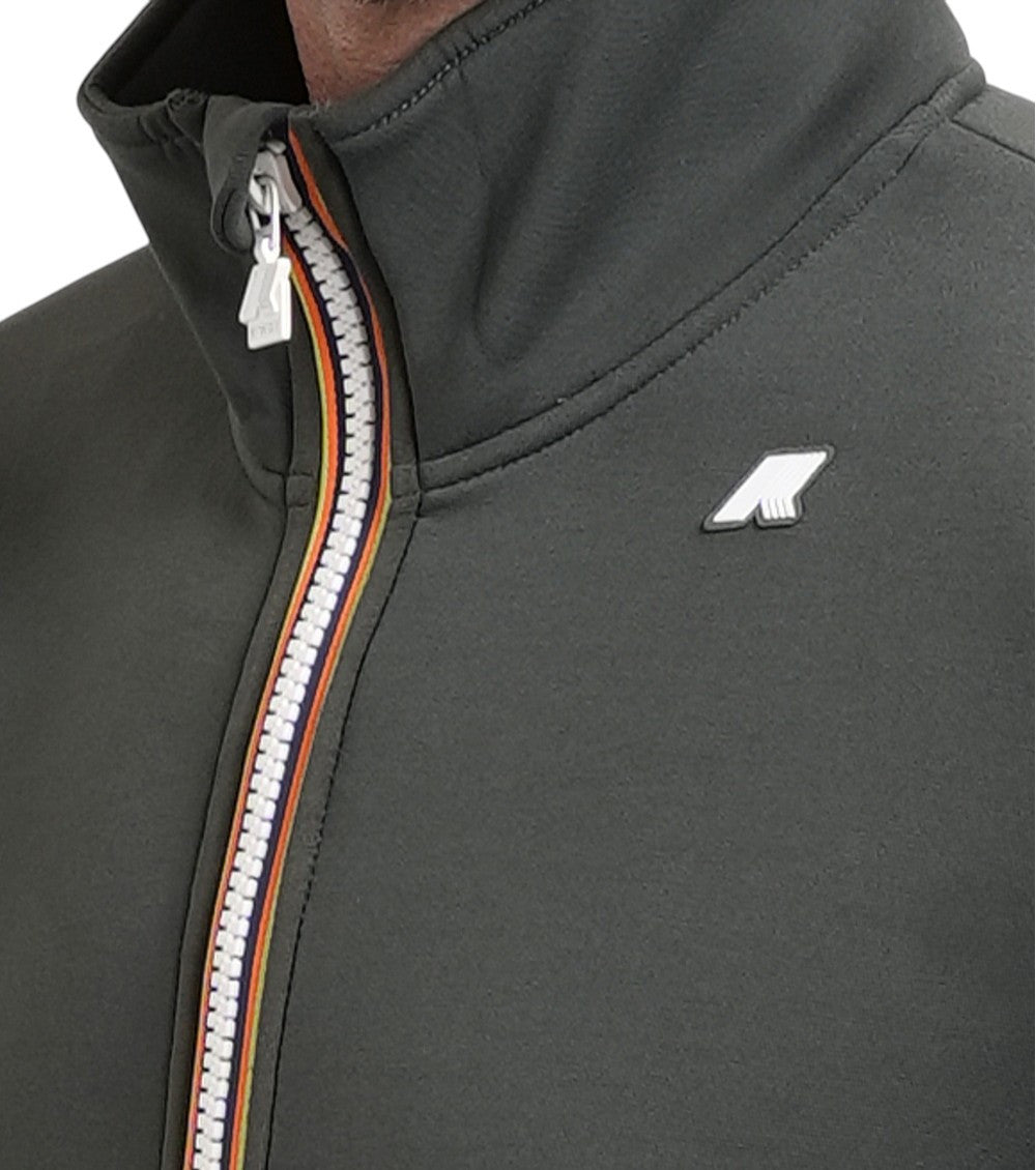 Green Mock Collar Sweatshirt 3