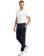 Blue Drawstring Joggers 1