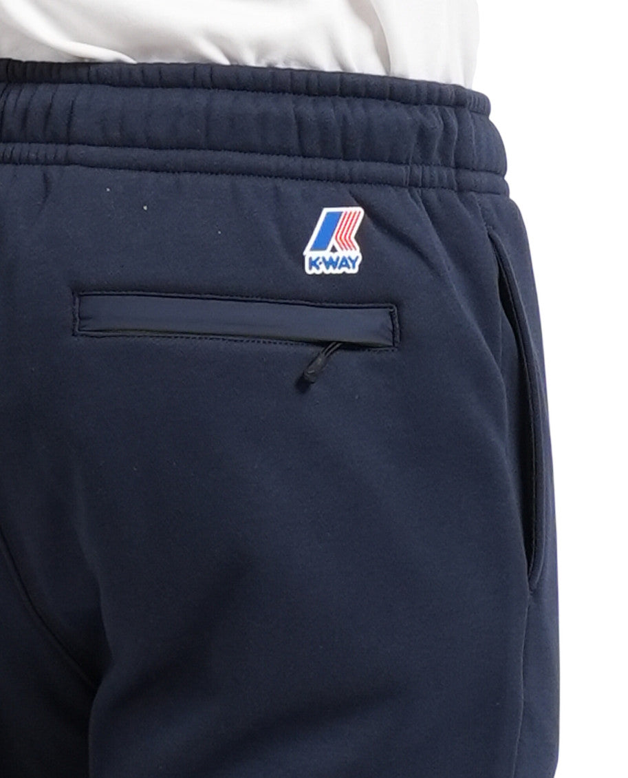Blue Drawstring Joggers 3