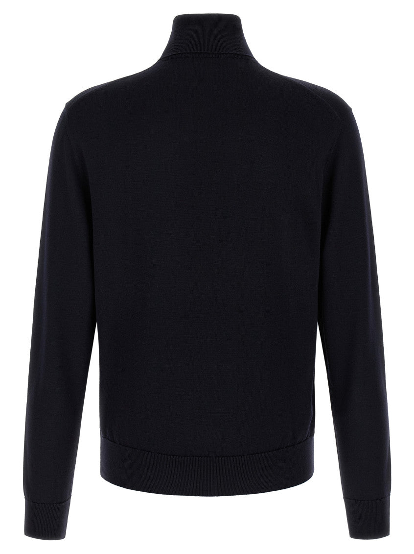 Navy Turtle Neck Sweater 2