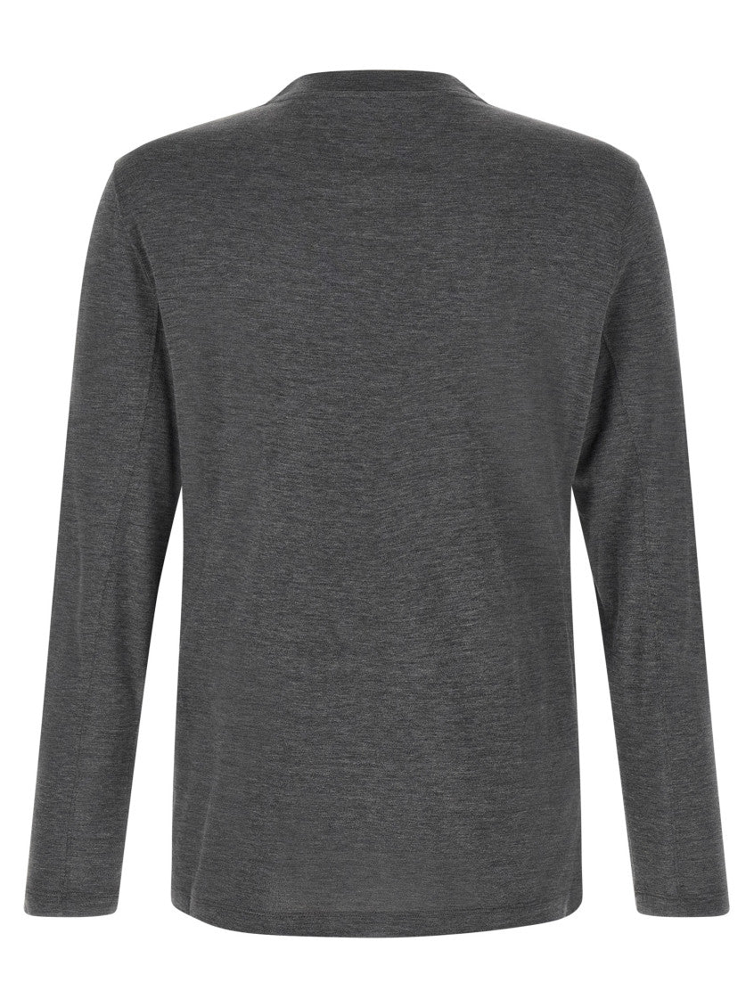 Grey Crew Neck T-Shirt 2