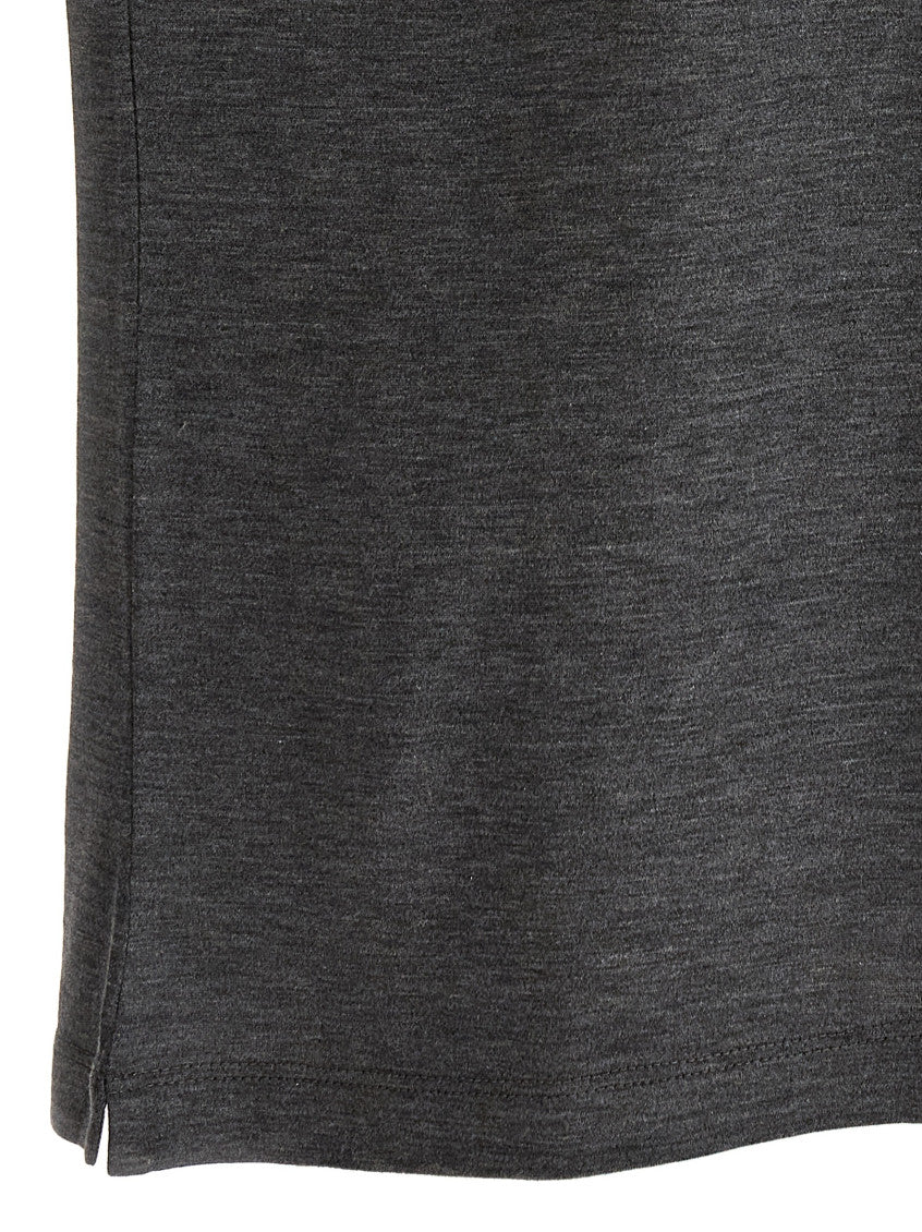 Grey Crew Neck T-Shirt 4