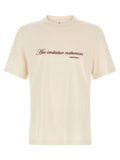 Off White Embroidered T-Shirt 1