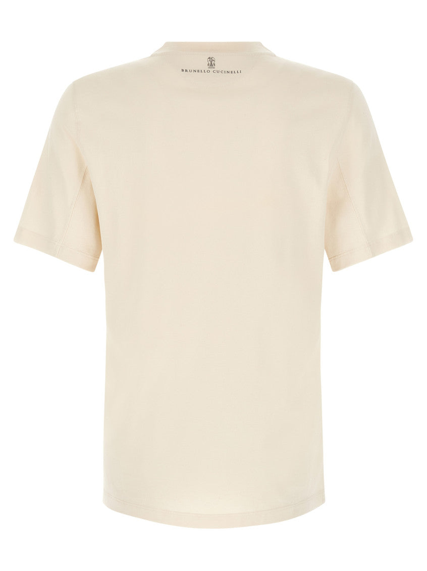 Off White Embroidered T-Shirt 2