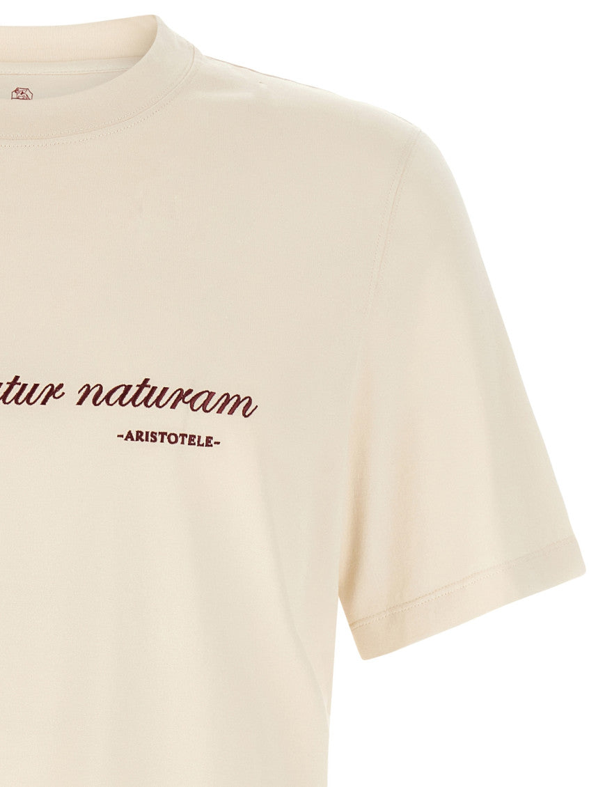 Off White Embroidered T-Shirt 3