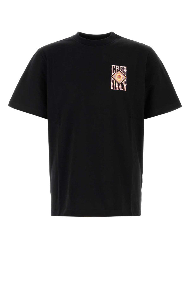 Black Crew Neck T-Shirt 1