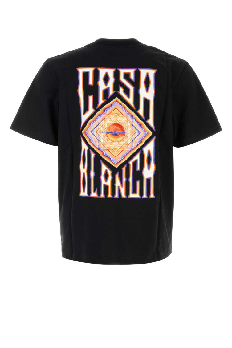 Black Crew Neck T-Shirt 2