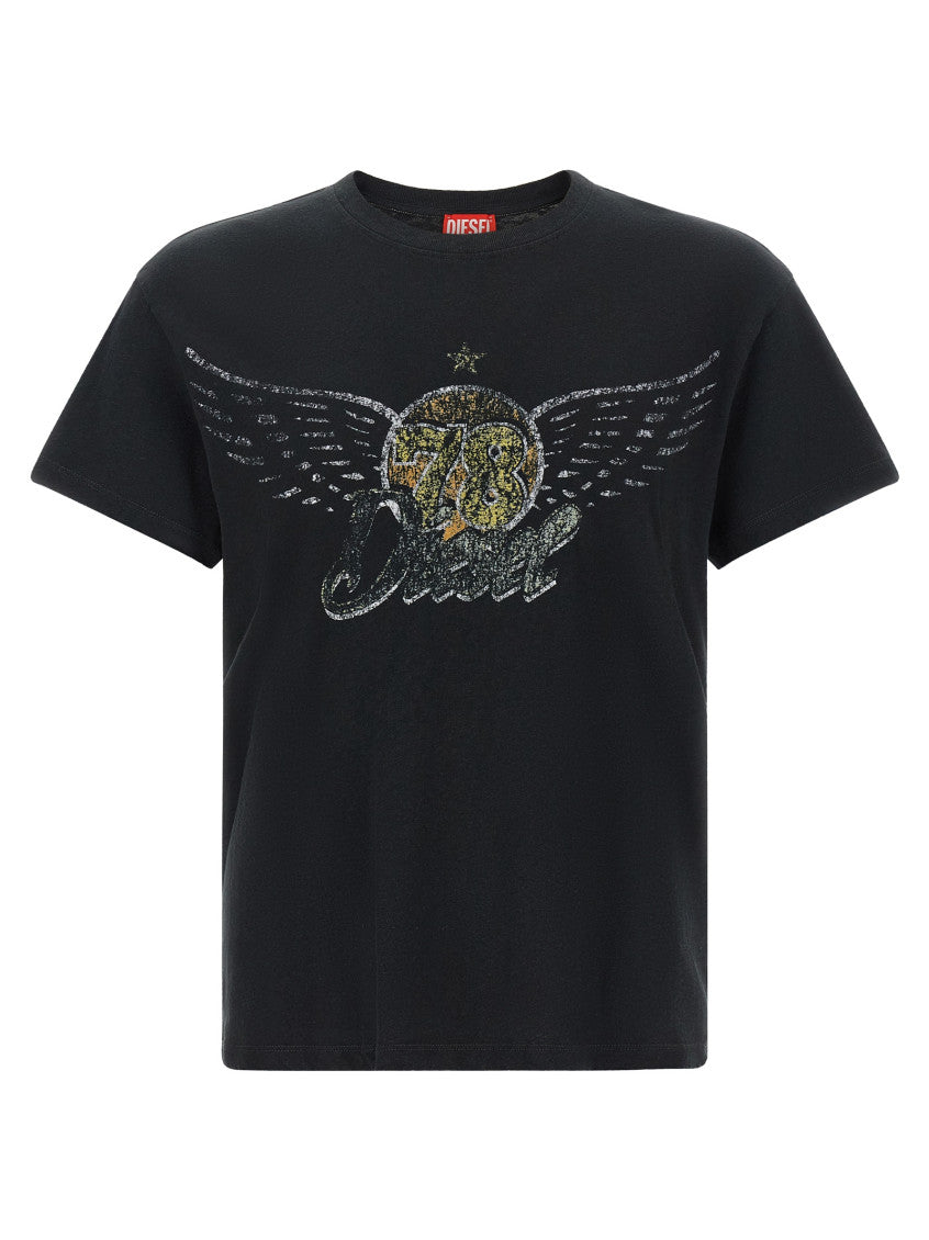 Black Crew Neck T-Shirt 1