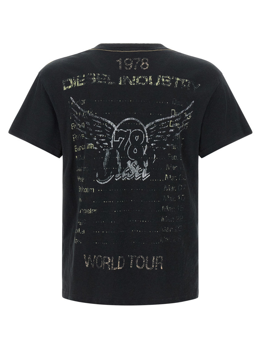 Black Crew Neck T-Shirt 2