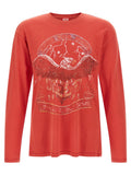 Red Crew Neck T-Shirt 1