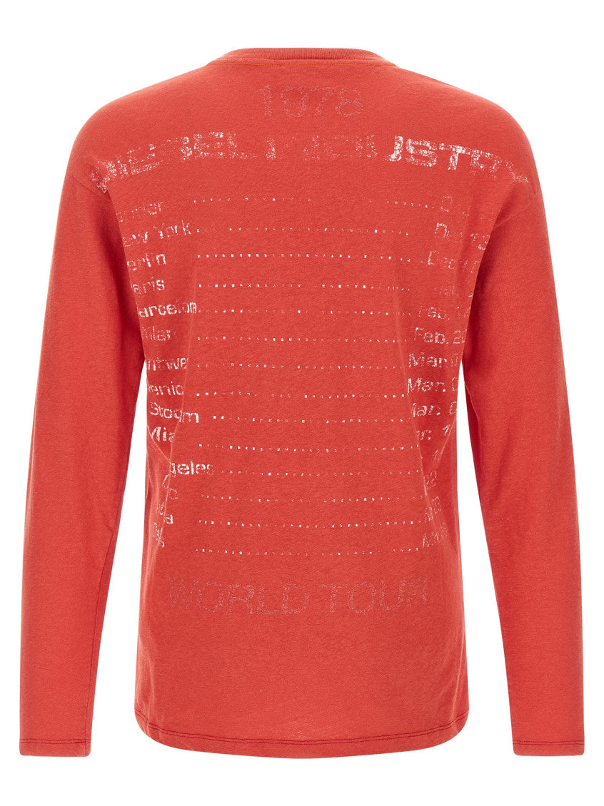 Red Crew Neck T-Shirt 2