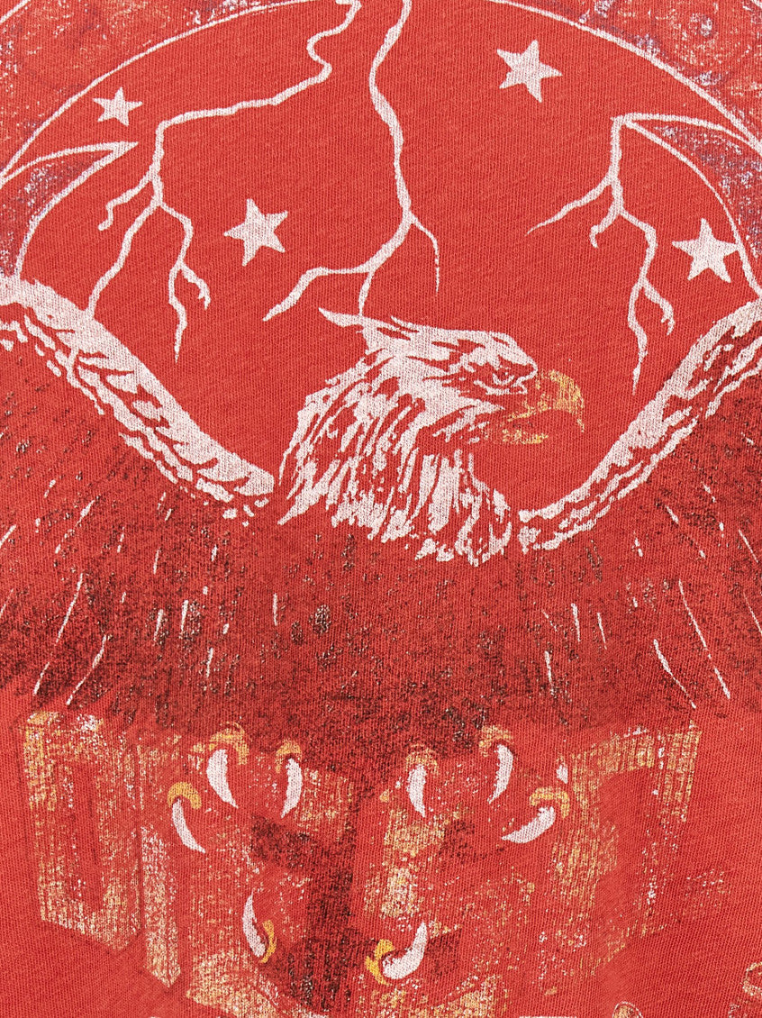 Red Crew Neck T-Shirt 4