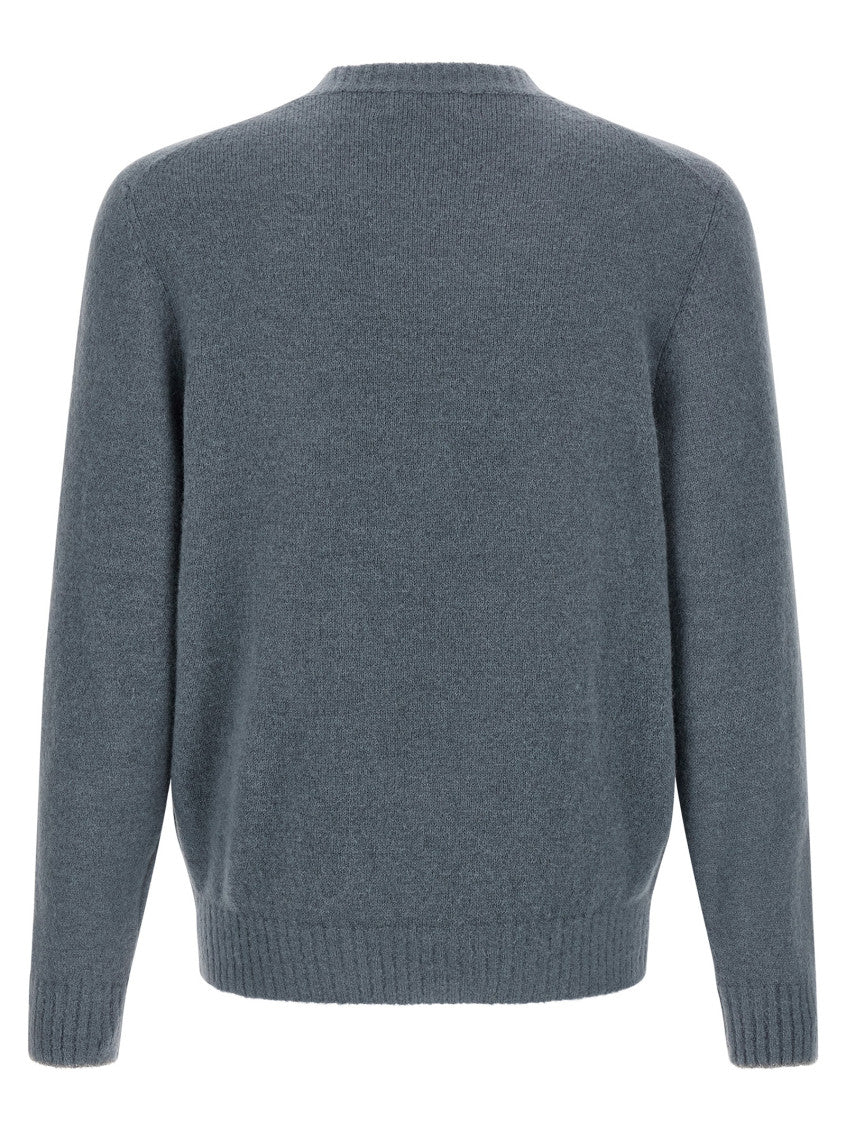 Light Blue Knitted Sweater 2