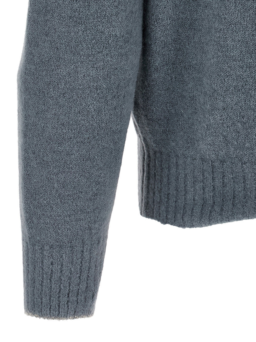 Light Blue Knitted Sweater 4