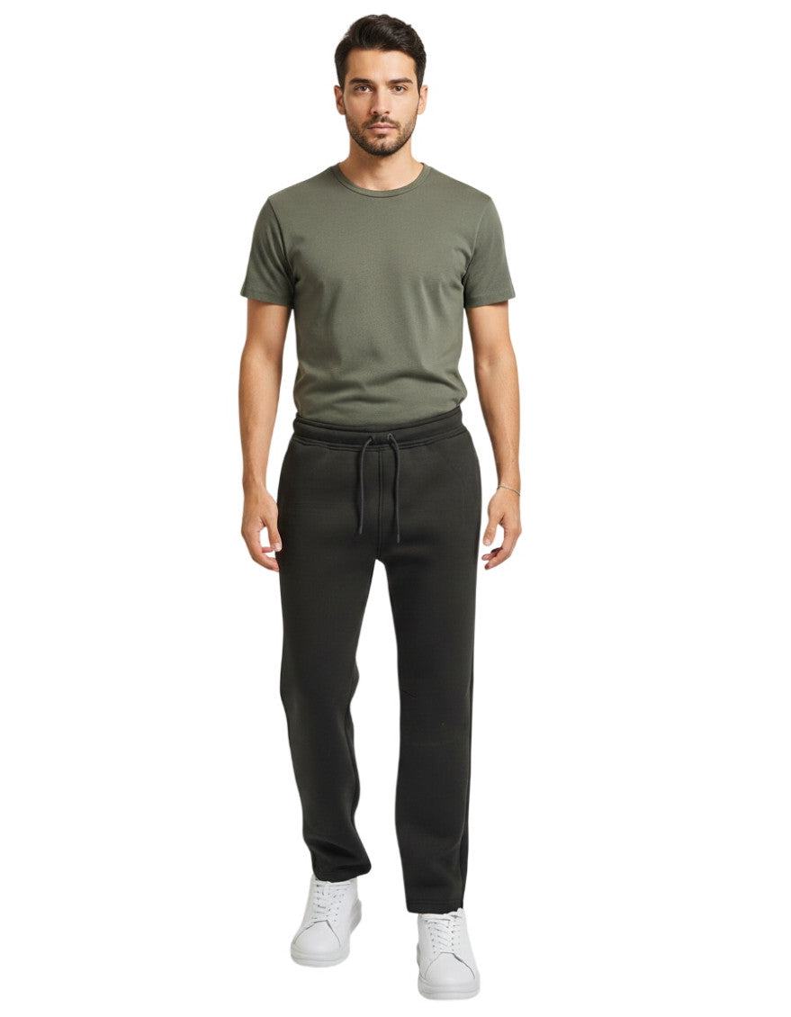 Black Drawstring Joggers 1